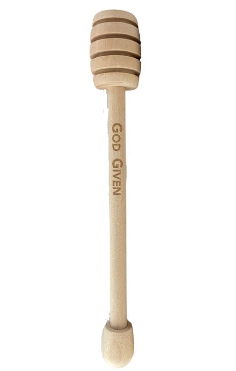 Wooden God Given Honey Dipper